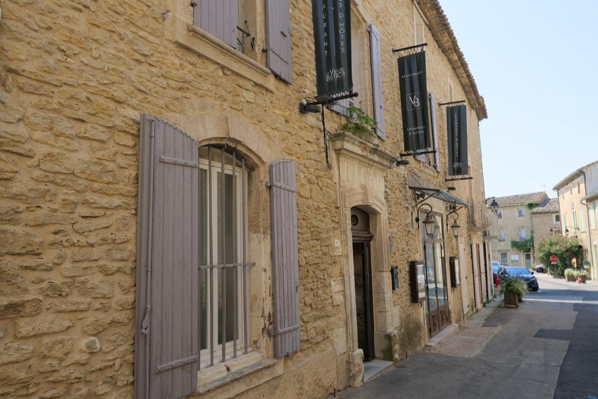Chambres Du Vieux Bistrot Cabrières-dʼAvignon Esterno foto