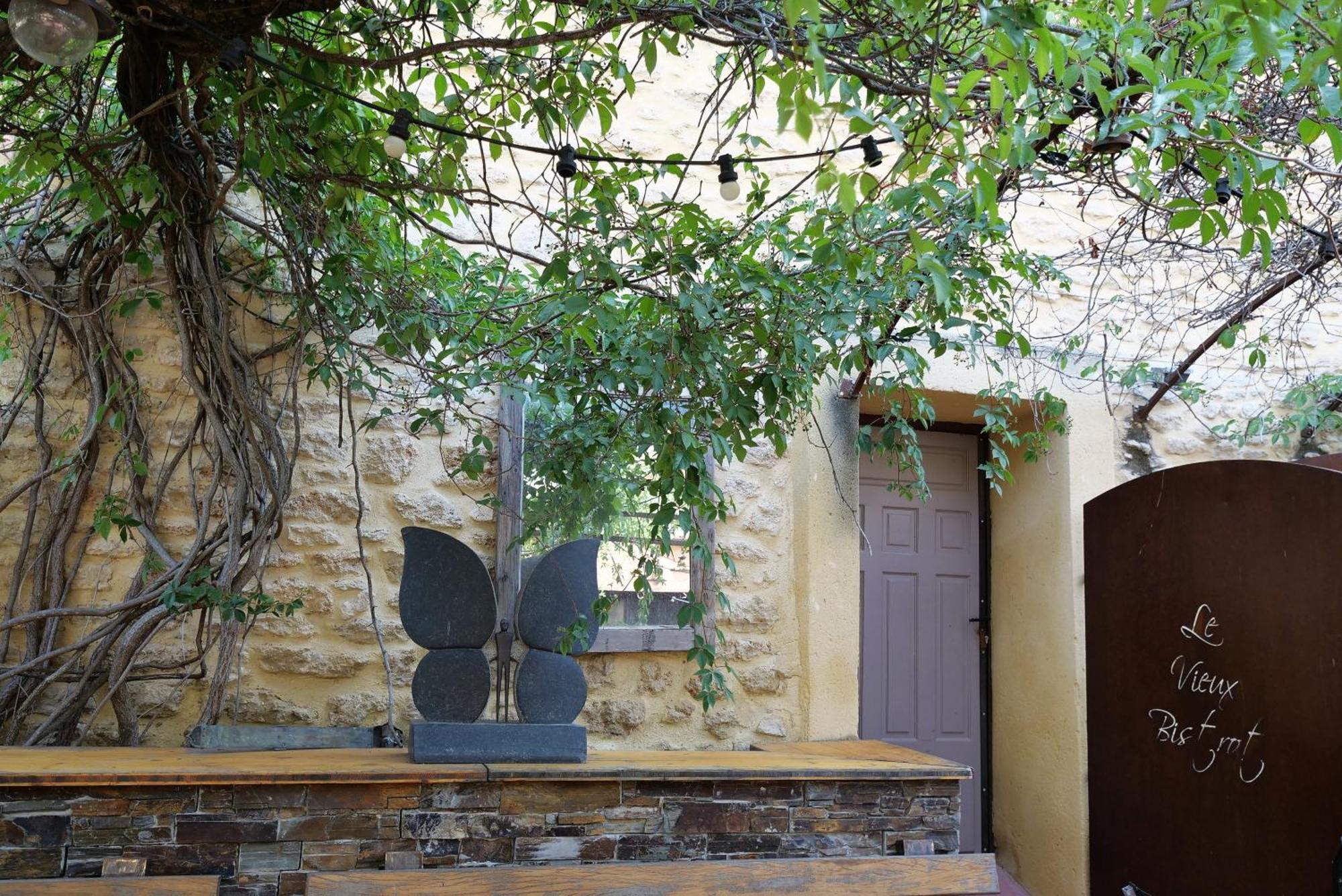 Chambres Du Vieux Bistrot Cabrières-dʼAvignon Esterno foto
